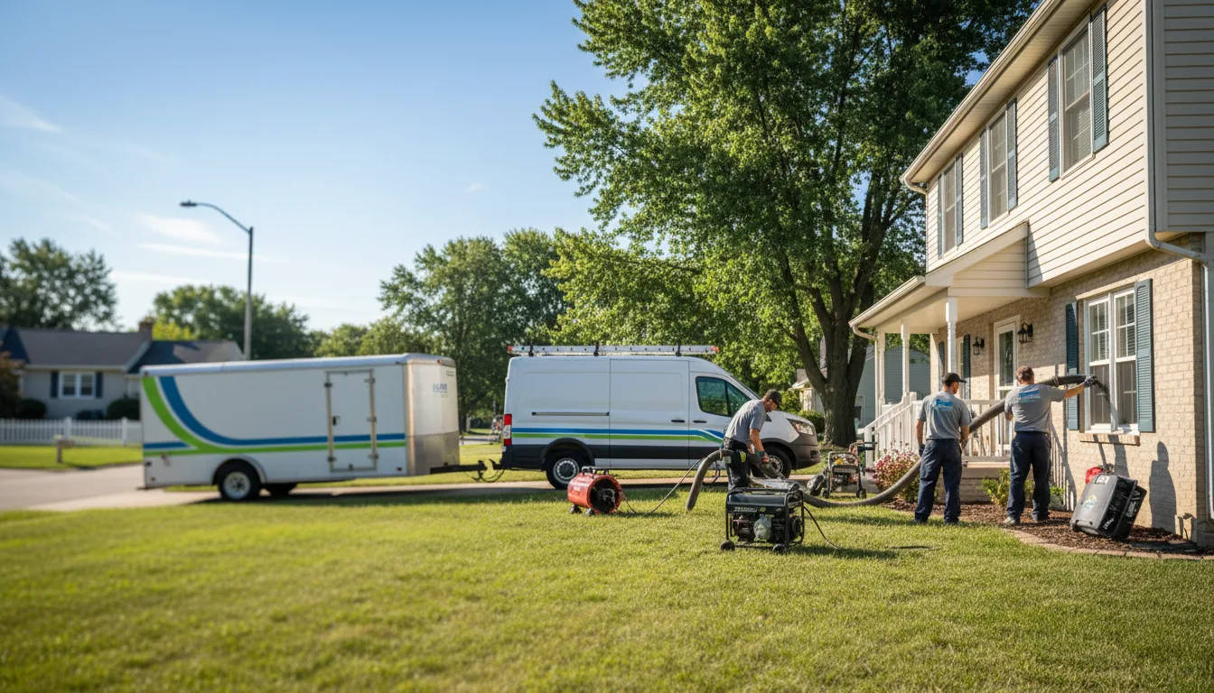 Flooded Basement Restoration And Cleanup With Repair in Licking, MO near me